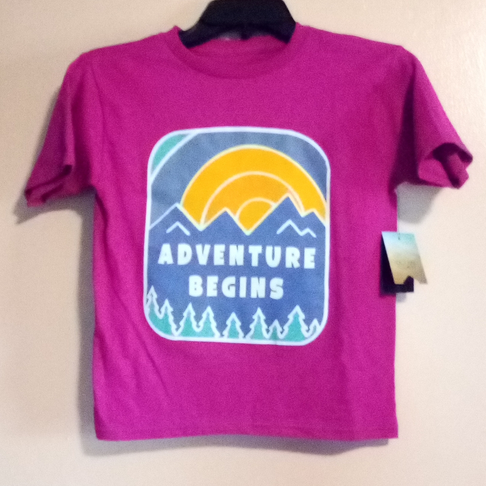 Ocean +Coast Adventure Begins T-shirt